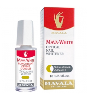 محلول بهبود دهنده رنگ ناخن ماوالا مدل وایت Mavala Mava White Cleanser And Oil Nail 10ml