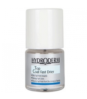 محلول خشک کننده سریع لاک ناخن هیدرودرم تاپ کت Hydroderm Nail Top Coat Fast Drier 8ml