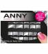 استیکر طراحی ناخن نقره ای آنی ANNY Metallic Silver Nail Stickers