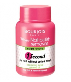 لاک پاک کن بورژوآ مدل دیس سالونت وان سکند Bourjois Dissolvant 1 Seconde Nail Polish Remover
