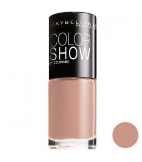 لاک ناخن میبلین مدل ووآ کالر شو موو کیس  150 Maybelline Vao Color Show Mauve Kiss Nail Polish 150