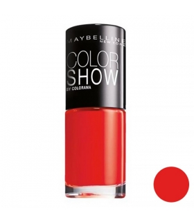 لاک ناخن میبلین مدل ووآ کالر شو اوربان کورال  Maybelline Vao Color Show Urban Coral Nail Polish 110