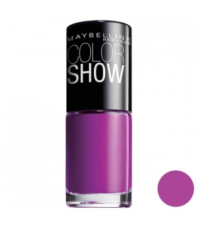 لاک ناخن میبلین مدل ووآ کالر شو لوندر لایز Maybelline Vao Color Show Lavender Lies Nail Polish 554