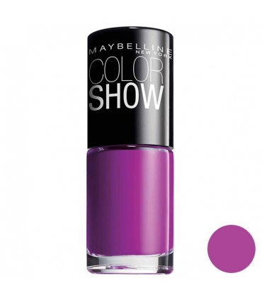 لاک ناخن میبلین مدل ووآ کالر شو لوندر لایز Maybelline Vao Color Show Lavender Lies Nail Polish 554
