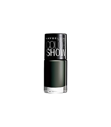 لاک ناخن میبلین مدل ووآ کالر شو بلک اوت Maybelline Vao Color Show Blackout Nail Polish 677