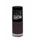 لاک ناخن میبلین مدل ووآ کالر شو میدنایت تاپ Maybelline Vao Color Show Midnight Taupe Nail Polish 549