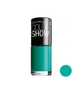 لاک ناخن میبلین مدل Maybelline Vao Color Show Urban Turquoise Nail Polish 120