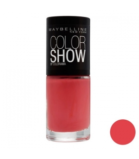 لاک ناخن میبلین مدل ووآ کالر شو کورال گلیز Maybelline Vao Colorshow Coral Glaze Nail Polish 342