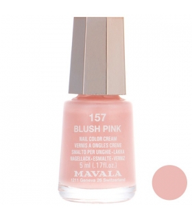 لاک ناخن ماوالا مدل مینی بلاش پینک شماره 157 Mavala Mini Blush Pink Nail Polish 157
