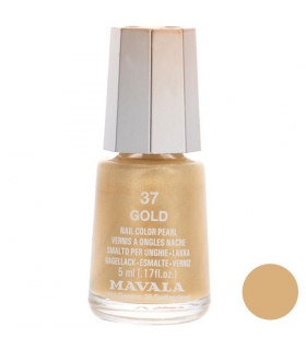 لاک ناخن ماوالا مدل مینی گلد شماره 37 Mavala Mini Gold Nail Polish 37