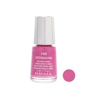 لاک ناخن ماوالا مدل مینی سوت بیچ پینک شماره 168 Mavala Mini South Beach Pink Nail Polish 168