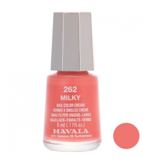 لاک ناخن ماوالا مدل مینی میلکی شماره 262 Mavala Mini Milky Nail Polish 262