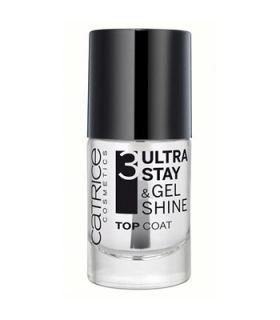  لاک ناخن کاتریس مدل اولترا استی اند ژل شاین تاپ کت Catrice Ultra Stay And Gel Shine Top Coat