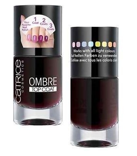  لاک ناخن کاتریس مدل اومبر تاپ کت Catrice Ombre Top Coat 