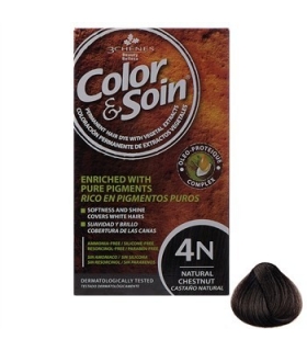کیت رنگ مو کالر اند سوان سری قهوه ای شماره 4 ان Color-And-Soin-Brown-4N   