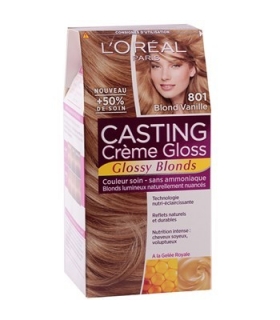 کیت رنگ مو لورآل شماره كستينگ کرم 801 LOreal Casting Creme 801 BL Stain Hair Color Kit