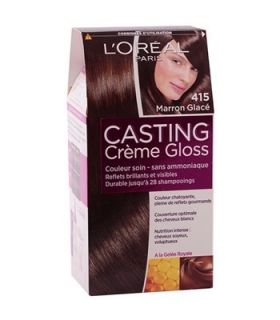 کیت رنگ مو لورآل شماره 415 کستینگ کرم گلاس LOreal Casting Creme Gloss Hair Color Kit 415