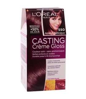 کیت رنگ مو لورآل شماره 550 کستینگ کرم گلاس LOreal Casting Creme Gloss Hair Color Kit 550