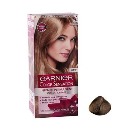  کیت رنگ مو گارنیه کالر سنشیشن شید شماره  7.0 Garnier Color Sensation Shade 7.0 Hair Color Kit