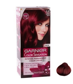  کیت رنگ مو گارنیه کالر سنشینشن شید شماره 5.62 Garnier Color Sensation Shade 5.62 Hair Color Kit