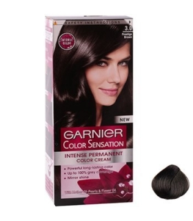  کیت رنگ مو گارنیه کالر سنسیشن شید شماره 3.0 Garnier Color Sensation Shade 3.0 Hair Color Kit