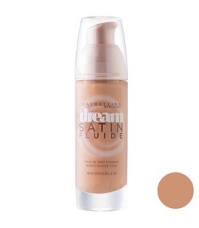  کرم پودر میبلین مدلدریم ساتین فلوئید بیگ انسولیل 48 Maybelline Dream Satin Fluide Beige Ensoleille 48 Foundation