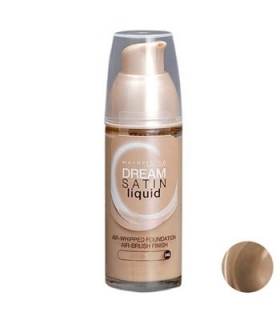  کرم پودر میبلین مدل دریم ساتین لیکوئیدکنل 40 Maybelline Dream Satin Liquid Cannelle 40 Foundation