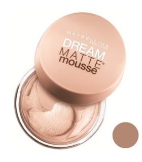  موس میبلین مدل دریم مت موس بیگ انسولیل 48 Maybelline Dream Matte Mousse Beige Ensoleille 48