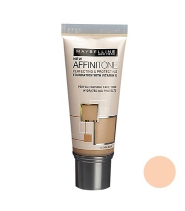  کرم پودر میبلین مدل افینیشن لایت سند 03 Maybelline Affinitione Light Sand 03 Foundation