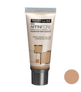 کرم پودر میبلین مدل افینیشن بیگ سیبل 42 Maybelline Affinitione Beige Sable 42 Foundation