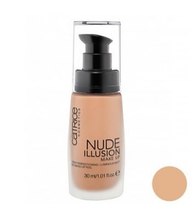  کرم پودر کاتریس مدل ناد ایلوشن 020 Catrice Nud Illusion Makeup Foundation 020