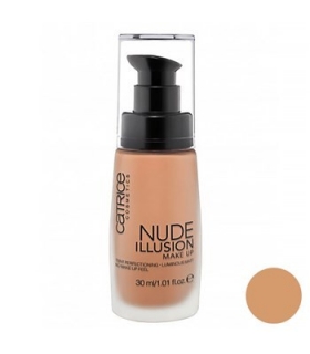  کرم پودر کاتریس مدل ناد ایلوشن 030  Catrice Nud Illusion Makeup Foundation 030