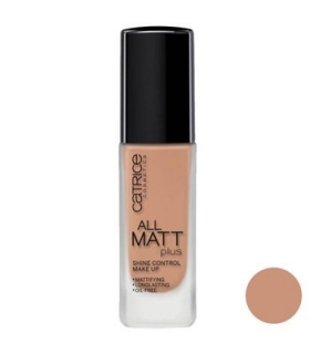کرم پودر مات کاتریس مدل پلاس شاین کنترل 030 Catrice All Matt Plus-Shine Control Makeup Foundation 030