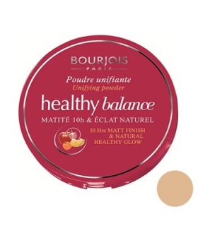 پنکیک بژ روشن بورژوآ مدل هلتی بالانس پودر 53 Bourjois Healthy Balance Powder Beige Clair 53