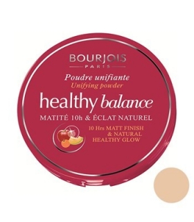 پنکیک روشن بورژوآ مدل هلتی بالانس پودر 52 Bourjois Healthy Balance Powder Vanille 52