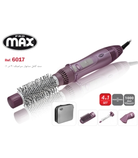 ست کامل سشوار سرامیک مدل 6017 ( 4 در 1 ) promax hair dryer 6017