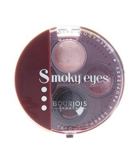 سایه چشم بورژوآ مدل اسموکی آیز تریو 18 Bourjois Smokey Eyes Trio Eyeshadow 18