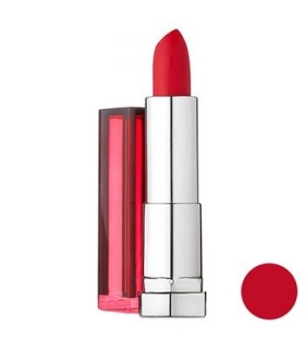رژ لب جامد میبلین مدل رال کالر سنسشنال لیدی 527 Maybelline Ral Color Sensational Lady Red 527 NU Lipstick