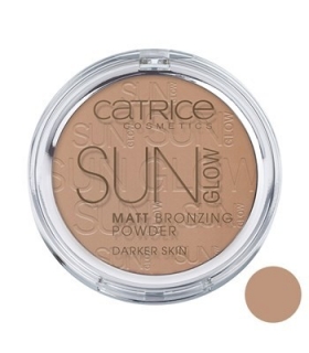 پودر برنزه کاتریس مدل سان گلو مات برنزینگ 020 Catrice Sun Glow Matt Bronzing Powder 020