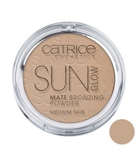 پودر برنزه کاتریس مدل سان گلو مات برنزینگ 030 Catrice Sun Glow Matt Bronzing Powder 030
