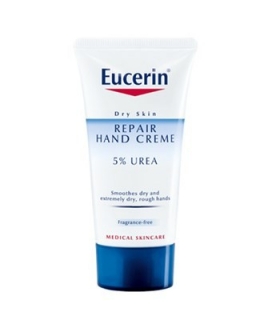 کرم ترمیم کننده دست اوسرین مدل 5% اوره Eucerin Repair Hand 5Percent Urea Cream 