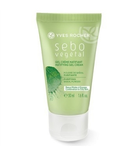 ژل کرم مات کننده ایو روشه مدل سبو وجتبل Yves Rocher Sebo Vegetal Mattifying Gel Cream