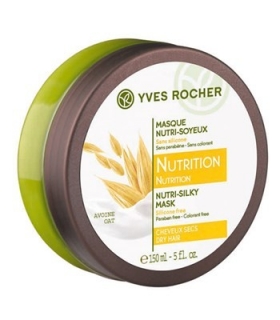 ماسک موی تغذیه و ترمیم کننده مو ایو روشه مدل نوتریشن نوتری سیلکی ماسک Yves Rocher Nutrition Nutri Silky Mask 