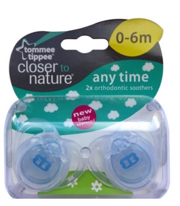 پستانک ارتودنسی تامی تیپی مدل T43335464 بسته 2 عددی Tommee Tippee T43335464 Orthodontic
