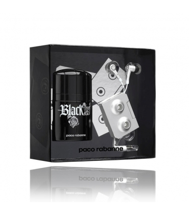 عطر مردانه پاکو رابان بلک ایکس اس من ادوتویلت ست پلاس هدست  paco rabanne BLACK XS MAN EDT SET +HEADSET