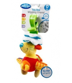 آویز پلی گرو مدل موش Playgro Blue Mouse Doll Pendant