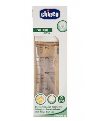 شیشه شیر چیکو مدل 60043 ظرفیت 240 میلی لیتر Chicco 60043 Baby Bottle