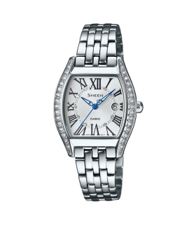 ساعت مچی عقربه ای زنانه کاسیو شین Casio Sheen SHE 4046D 7AUDR