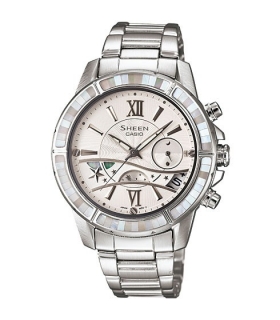 ساعت مچی عقربه ای زنانه کاسیو شین Casio Sheen SHE 5514D 7ADR