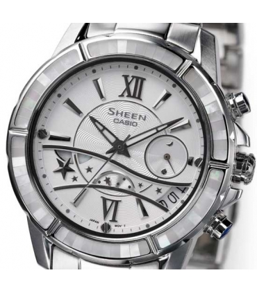ساعت مچی عقربه ای زنانه کاسیو شین Casio Sheen SHE 5514D 7ADR